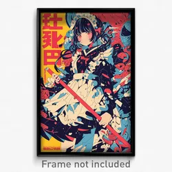Chinese Movie Poster - Girl Feeling Content, Cute Maid (China Film Art Print)
