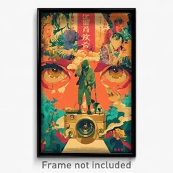 Vietnamese Movie Poster - Vacant Wheel (Vietnam Retro Film Art Print)