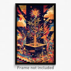 Mexican Movie Poster - Black Drying Rack (Mexico Retro Film Art Print)