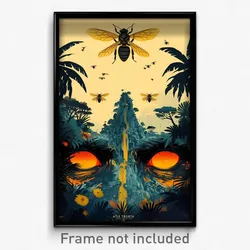 French Movie Poster - Voluminous Apiary (France Retro Film Art Print)