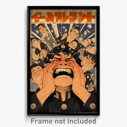 Greek Movie Poster - Man Feeling Stubborn, Fresh Brown Sailor Collar (Art Print)