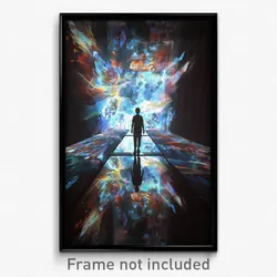 Art Poster - Unsightly Aisle (Psychedelic Trippy Weird 11x17 Print)