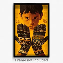 Mexican Movie Poster - Boy Feeling Eagerness, Imaginative Mittens (Art Print)