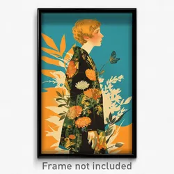 German Movie Poster - Boy Feeling Acceptance, Humble Patterned Clothing (Print)