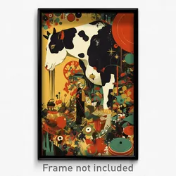 French Movie Poster - Remarkable Ranch (France Psychedelic Art Retro Film Print)