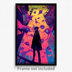 Art Poster - Great Gutter (Psychedelic Trippy Weird 11x17 Cartoon Print)