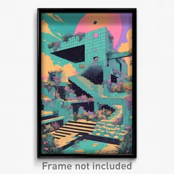 Icelandic Movie Poster - Modest Stock Trading Floor (Iceland Film Art Print)