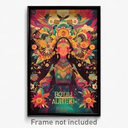 Mexican Movie Poster - Bountiful Aurora (Mexico Retro Film Art Print)