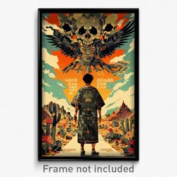 Mexican Movie Poster - Boy Feeling Vigilance, Bulky Green Dress (Art Print)