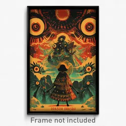 Mexican Movie Poster - Stark Moon Battle (Mexico Retro Film Art Print)