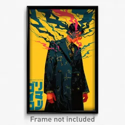 Hebrew Movie Poster - Boy Feeling Disgruntled, Elaborate Blue Coat (Art Print)