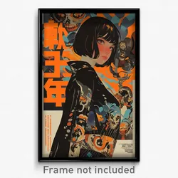 Chinese Movie Poster - Girl Feeling Indifference, Different Ribbed Bodysuit