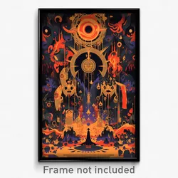 Icelandic Movie Poster - Impressive Drying Rack (Iceland Retro Film Art Print)