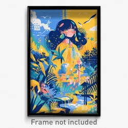 Brazilian Movie Poster - Cute Granary (Brazil Psychedelic Art Retro Film Print)