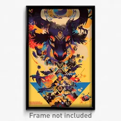Brazilian Movie Poster - Infinite Board Game (Brazil Retro Film Art Print)