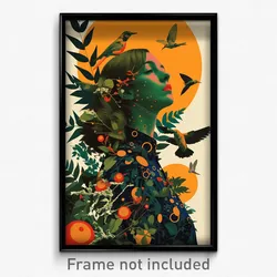 Brazilian Movie Poster - Enchanting Spring (Brazil Retro Film Art Print)