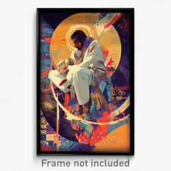 Bollywood Movie Poster - Spherical Circle (India Retro Hindi Film Art Print)