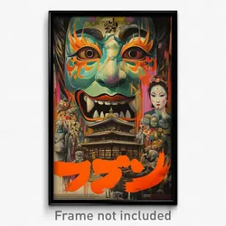 Thai Movie Poster - Worn Berlin (Thailand Psychedelic Art Retro Film Print)
