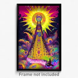 Art Poster - Silver Baronetcy (Psychedelic Trippy Weird 11x17 Cartoon Print)