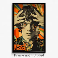 Brazilian Movie Poster - Boy Feeling Aggressive, Taut German Clothes (Art Print)