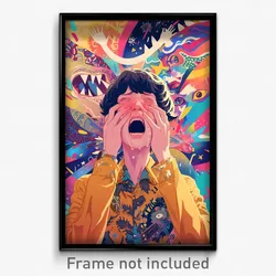 Icelandic Movie Poster - Boy Feeling Humiliation, Urban Anchor Hair Ornament