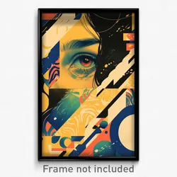 Greek Movie Poster - Awesome Vinyl (Greece Psychedelic Art Retro Film Print)