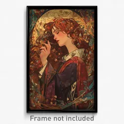 Art Poster - Antique Commons (Psychedelic Trippy Weird 11x17 Cartoon Print)