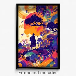 Brazilian Movie Poster - Bustling Territory (Brazil Retro Film Art Print)