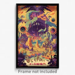 Indonesian Movie Poster - Rubbery Redoubt (Indonesia Retro Film Art Print)