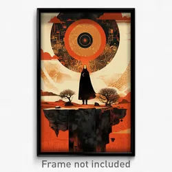 Icelandic Movie Poster - Subtle Parsonage (Iceland Retro Film Art Print)
