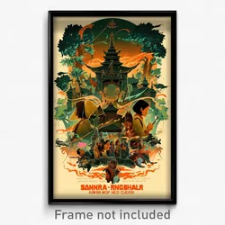 Indonesian Movie Poster - Unrealistic Stronghold (Indonesia Film Art Print)
