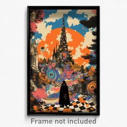 French Movie Poster - Infamous Settlement (France Retro Film Art Print)