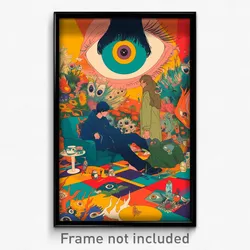 Icelandic Movie Poster - All Over The Place Downland (Iceland Film Art Print)