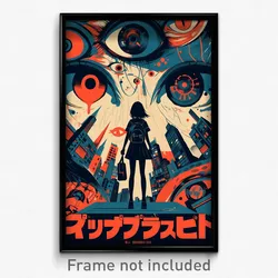 Japanese Movie Poster - Normal Backpack (Japan Psychedelic Art Retro Film Print)