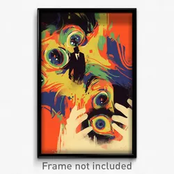 Greek Movie Poster - Unnatural Entrance (Greece Retro Film Art Print)