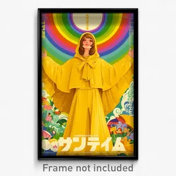 German Movie Poster - Woman Feeling Thrilled, Silky Kigurumi (Germany Art Print)