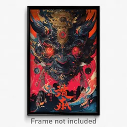 Chinese Movie Poster - Warlike Outbuilding (China Retro Film Art Print)