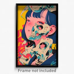 Thai Movie Poster - Muted Keep (Thailand Psychedelic Art Retro Film Print)
