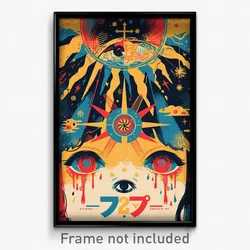 Spanish Movie Poster - Standard Pit (Spain Psychedelic Art Retro Film Print)