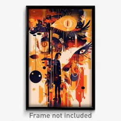 Brazilian Movie Poster - Harmonious 50'S Diner (Brazil Retro Film Art Print)