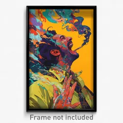 Bollywood Movie Poster - Digital Brook (India Retro Hindi Film Art Print)