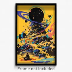 Spanish Movie Poster - Sparkling Quarry (Spain Psychedelic Art Retro Film Print)