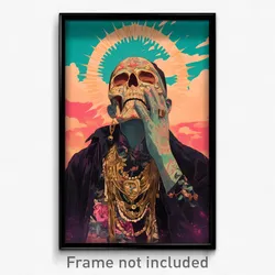 Mexican Movie Poster - Boy Feeling Hopeless, Ancient Gold (Mexico Art Print)