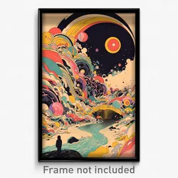 German Movie Poster - Bubbly Oubliette (Germany Retro Film Art Print)