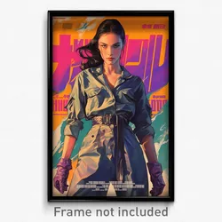 Thai Movie Poster - Woman Feeling Disheartened, Marvelous Tactical Clothes