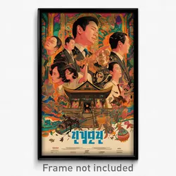 Thai Movie Poster - Multicolored Nation (Thailand Retro Film Art Print)