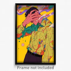 Art Poster - Boy Feeling Insulted Wearing Impeccable Clothing Aside (Art Print)