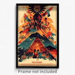 Mexican Movie Poster - Acclaimed Shelter (Mexico Retro Film Art Print)