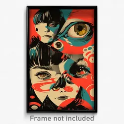 Hebrew Movie Poster - Unimaginable Shadow (Israel Retro Film Art Print)