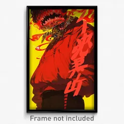 Chinese Movie Poster - Man Feeling Bored, Reflecting Red Sweater (Art Print)